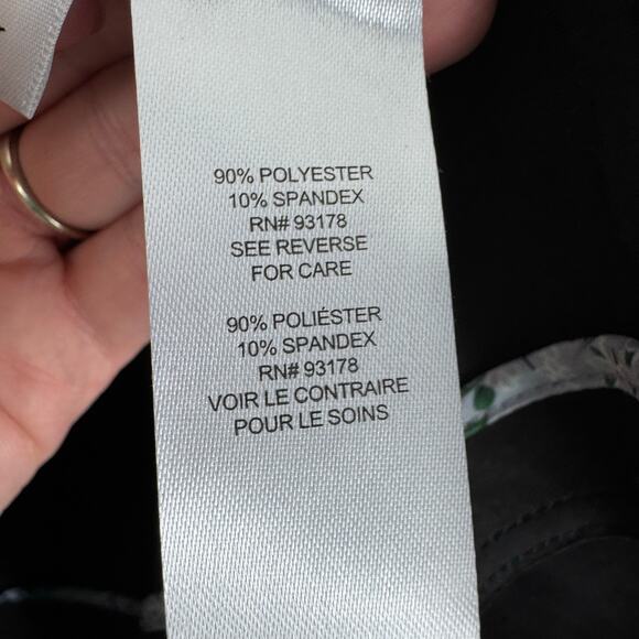 Tahari NWT Black Faux Suede Cropped Collared Stretch Open Moto Jacket Size XL - Picture 7 of 8